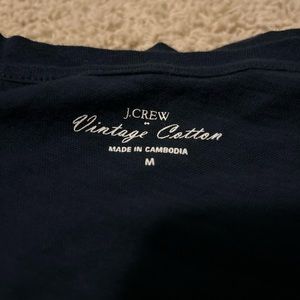 J. Crew cotton vneck